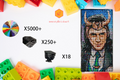 MemoryBrickart LEGO Mosaic - Loki - 48x96 - MemoryBrickart