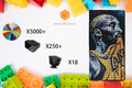 MemoryBrickart LEGO Mosaic - Kobe Bryant - 48x96 - MemoryBrickart