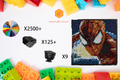 MemoryBrickart LEGO Mosaic - SpiderMan Portrait - 48x48 - MemoryBrickart