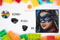 MemoryBrickart LEGO Mosaic - Ms Marvel Portrait - 48x48 - MemoryBrickart