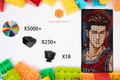 MemoryBrickart LEGO Mosaic - Ryouta Miyagi Portrait - 48x96 - MemoryBrickart