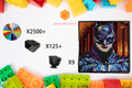 MemoryBrickart LEGO Mosaic - Batman Pixel Art - 48x48 - MemoryBrickart