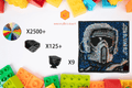 MemoryBrickart LEGO Mosaic - Scout Trooper - 48x48 - MemoryBrickart