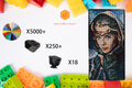 MemoryBrickart LEGO Mosaic - Sylvie Laufeydottir - 48x96 - MemoryBrickart