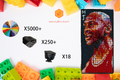 MemoryBrickart LEGO Mosaic - Michael Jordan - 48x96 - MemoryBrickart