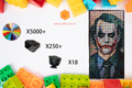 MemoryBrickart LEGO Mosaic - The Joker(5) - 48x96 - MemoryBrickart