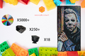 MemoryBrickart LEGO Mosaic - Michael Myers - 48x96 - MemoryBrickart