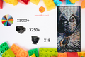 MemoryBrickart LEGO Mosaic - Moon Knight - 48x96 - MemoryBrickart