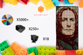 MemoryBrickart LEGO Mosaic - Severus Snape - 48x96 - MemoryBrickart